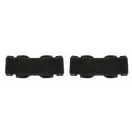 Set 2 genunchiere, Everestus, 2601E14486, 32x2 cm, Bumbac, Negru