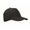 Sapca baseball cu 5 panouri, Everestus, 2601E14440, 58 cm, Poliester, Negru