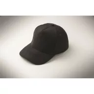   Sapca baseball cu 5 panouri, Everestus, 2601E14440, 58 cm, Poliester, Negru