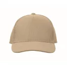 Sapca baseball cu 5 panouri, Everestus, 2601E14439, 58 cm, Poliester, Bej