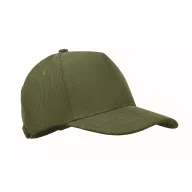   Sapca baseball cu 5 panouri, Everestus, 2601E14441, 58 cm, Poliester, Verde militar