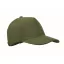 Sapca baseball cu 5 panouri, Everestus, 2601E14441, 58 cm, Poliester, Verde militar