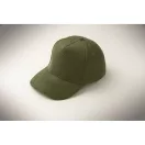 Sapca baseball cu 5 panouri, Everestus, 2601E14441, 58 cm, Poliester, Verde militar