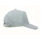 Sapca baseball cu 5 panouri, Everestus, 2601E14438, 58 cm, Poliester, Albastru copil