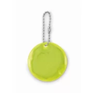   Breloc reflectorizant, Everestus, 2601E13885, 5 cm, PVC, Galben neon