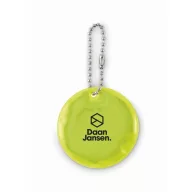   Breloc reflectorizant, Everestus, 2601E13885, 5 cm, PVC, Galben neon