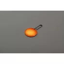 Breloc reflectorizant, Everestus, 2601E13886, 5 cm, PVC, Portocaliu neon
