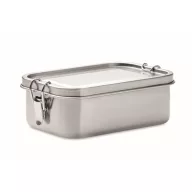   Caserola pentru alimente, 750 ml, Everestus, 2601E13953, 18x12.3x6 cm, Otel, Argintiu mat