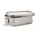 Caserola pentru alimente, 750 ml, Everestus, 2601E13953, 18x12.3x6 cm, Otel, Argintiu mat