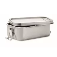  Caserola pentru alimente, 750 ml, Everestus, 2601E13953, 18x12.3x6 cm, Otel, Argintiu mat