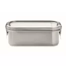 Caserola pentru alimente, 750 ml, Everestus, 2601E13953, 18x12.3x6 cm, Otel, Argintiu mat