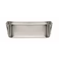   Caserola pentru alimente, 750 ml, Everestus, 2601E13953, 18x12.3x6 cm, Otel, Argintiu mat