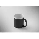 Cana 300 ml, Everestus, 2601E13897, Ø8.2x9.6 cm, Gresie, Negru
