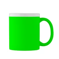   Cana 300 ml, Everestus, 2601E13902, Ø8.2x9.6 cm, Gresie, Verde neon