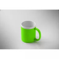  Cana 300 ml, Everestus, 2601E13902, Ø8.2x9.6 cm, Gresie, Verde neon