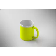  Cana 300 ml, Everestus, 2601E13896, Ø8.2x9.6 cm, Gresie, Galben neon