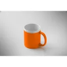 Cana 300 ml, Everestus, 2601E13900, Ø8.2x9.6 cm, Gresie, Portocaliu neon