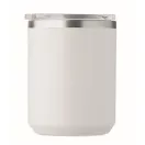 Cana de voiaj, 400 ml, Everestus, 2601E13903, 11.6x11.5 cm, Otel, Alb