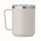 Cana de voiaj, 400 ml, Everestus, 2601E13905, 11.6x11.5 cm, Otel, Gri