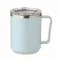 Cana de voiaj, 400 ml, Everestus, 2601E13904, 11.6x11.5 cm, Otel, Albastru copil
