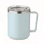 Cana de voiaj, 400 ml, Everestus, 2601E13904, 11.6x11.5 cm, Otel, Albastru copil