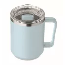 Cana de voiaj, 400 ml, Everestus, 2601E13904, 11.6x11.5 cm, Otel, Albastru copil