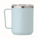 Cana de voiaj, 400 ml, Everestus, 2601E13904, 11.6x11.5 cm, Otel, Albastru copil