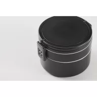   Caserola pentru alimente, 700 ml, Everestus, 2601E13928, 16.5x14.5x11.3 cm, Polipropilena, Negru