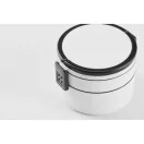 Caserola pentru alimente, 700 ml, Everestus, 2601E13927, 16.5x14.5x11.3 cm, Polipropilena, Alb