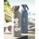 Sticla de apa 500 ml, Everestus, 2601E14564, Ø6.1x21.3 cm, Otel, Gri