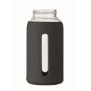 Sticla de apa 600 ml, Everestus, 2601E14537, Ø8.5x20.5 cm, Sticla, Negru