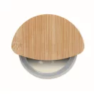 Taietor rotund pentru pizza, Everestus, 2601E13967, 8.5x7.7x1.2 cm, Bambus, Natur