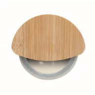   Taietor rotund pentru pizza, Everestus, 2601E13967, 8.5x7.7x1.2 cm, Bambus, Natur