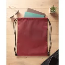 Saculet cu snur, Everestus, 2601E14302, 34x42 cm, Poliester, Burgundy