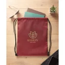 Saculet cu snur, Everestus, 2601E14302, 34x42 cm, Poliester, Burgundy