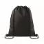Saculet cu snur, Everestus, 2601E14303, 34x42 cm, Poliester, Negru