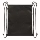Saculet cu snur, Everestus, 2601E14303, 34x42 cm, Poliester, Negru