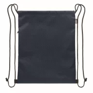   Saculet cu snur, Everestus, 2601E14300, 34x42 cm, Poliester, Albastru