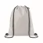 Saculet cu snur, Everestus, 2601E14299, 34x42 cm, Poliester, Alb