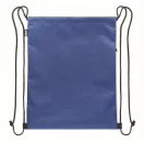 Saculet cu snur, Everestus, 2601E14301, 34x42 cm, Poliester, Albastru regal