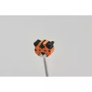 Creion cu radiera, Everestus, 2601E13938, 18.8 cm, Lemn, Alb