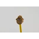 Creion cu radiera, Everestus, 2601E13939, 18.8 cm, Lemn, Galben