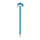 Creion cu radiera, Everestus, 2601E13941, 18.8 cm, Lemn, Turcoaz