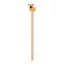 Creion cu radiera, Everestus, 2601E13940, 18.8 cm, Lemn, Natur