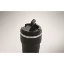 Set agenda A5, pix si cana de voiaj 350 ml, Everestus, 2601E14485, coperta cu elastic, 30.4x24.6x10.5 cm, Hartie, Negru