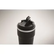   Set agenda A5, pix si cana de voiaj 350 ml, Everestus, 2601E14485, coperta cu elastic, 30.4x24.6x10.5 cm, Hartie, Negru