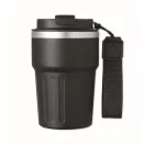 Set agenda A5, pix si cana de voiaj 350 ml, Everestus, 2601E14485, coperta cu elastic, 30.4x24.6x10.5 cm, Hartie, Negru