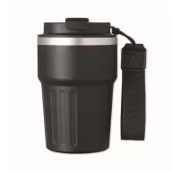   Set agenda A5, pix si cana de voiaj 350 ml, Everestus, 2601E14485, coperta cu elastic, 30.4x24.6x10.5 cm, Hartie, Negru