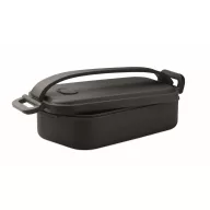   Caserola pentru alimente, 800 ml, Everestus, 2601E13955, 21.5x12x6.6 cm, Polipropilena, Negru