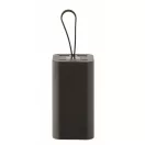 Powerbank, 20000 mAh, 65 W, Everestus, 2601E14209, 93x50x50 cm, Aluminiu, Negru